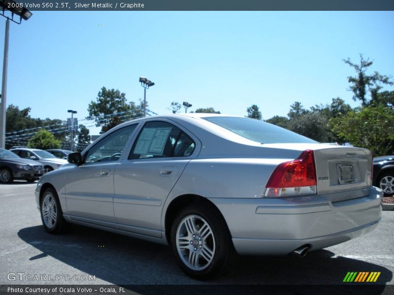 Silver Metallic / Graphite 2008 Volvo S60 2.5T
