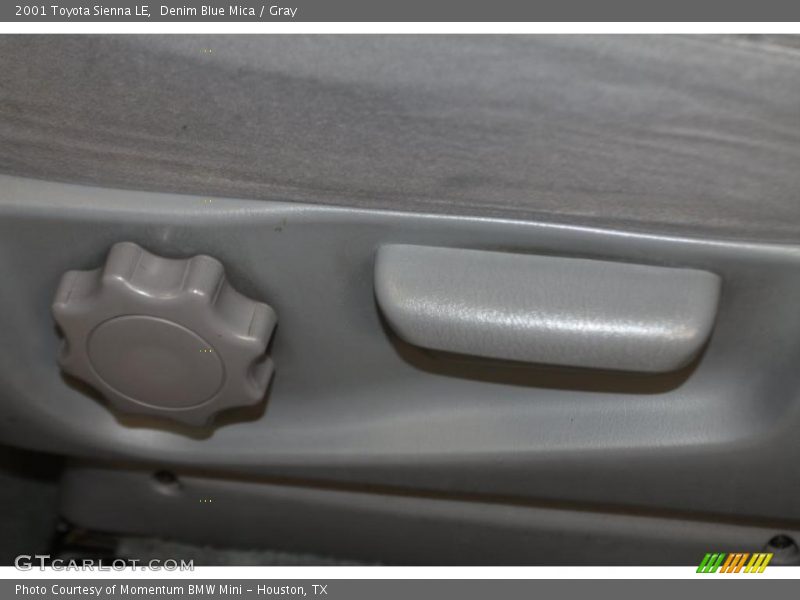 Denim Blue Mica / Gray 2001 Toyota Sienna LE