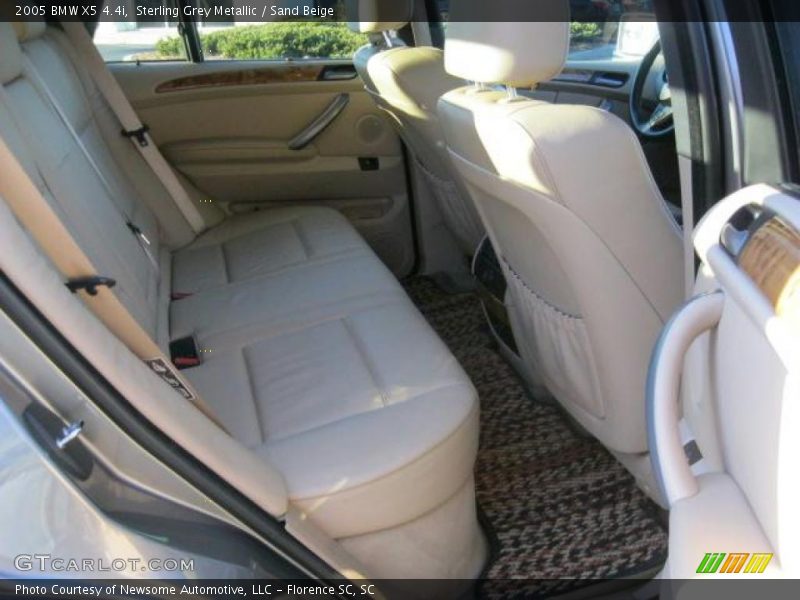 Sterling Grey Metallic / Sand Beige 2005 BMW X5 4.4i