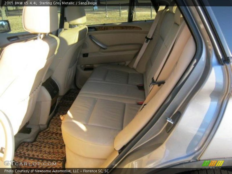 Sterling Grey Metallic / Sand Beige 2005 BMW X5 4.4i