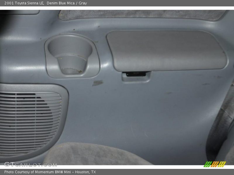 Denim Blue Mica / Gray 2001 Toyota Sienna LE
