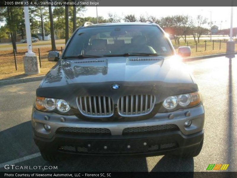 Sterling Grey Metallic / Sand Beige 2005 BMW X5 4.4i