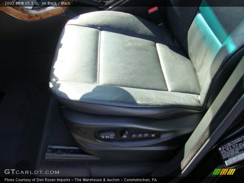 Jet Black / Black 2003 BMW X5 3.0i