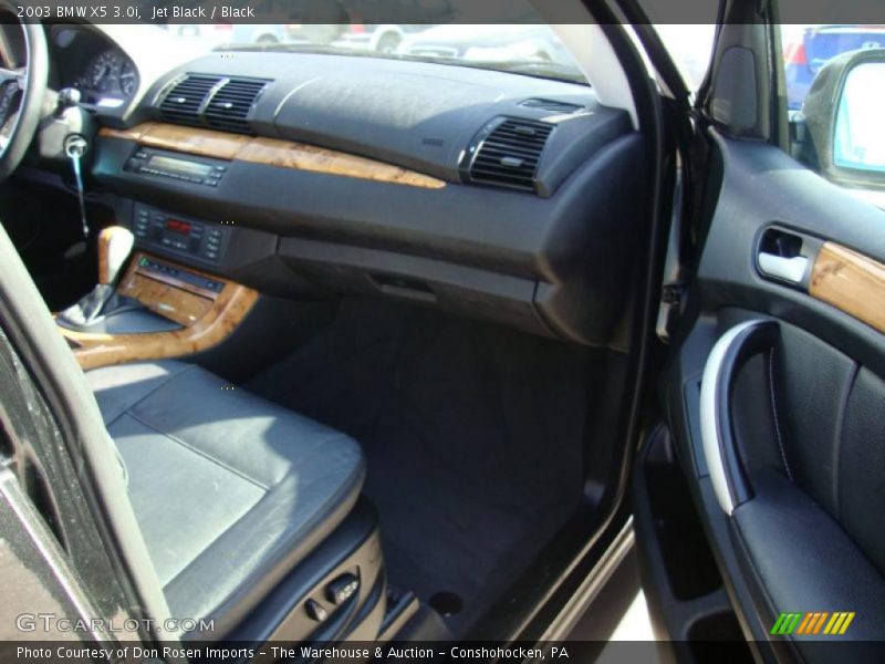 Jet Black / Black 2003 BMW X5 3.0i