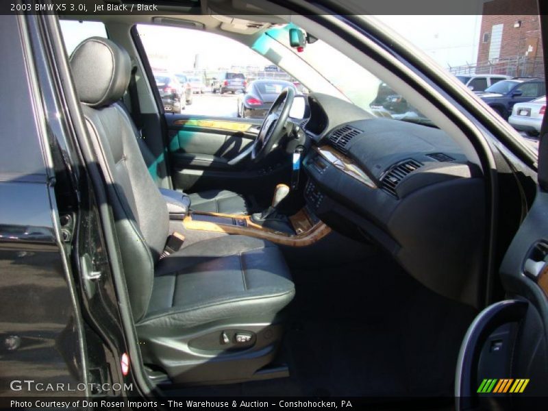 Jet Black / Black 2003 BMW X5 3.0i