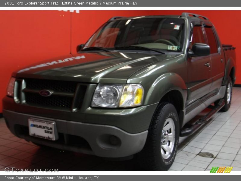 Estate Green Metallic / Medium Prairie Tan 2001 Ford Explorer Sport Trac