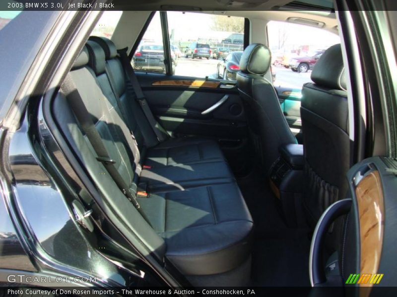 Jet Black / Black 2003 BMW X5 3.0i