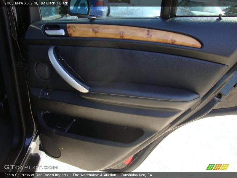 Jet Black / Black 2003 BMW X5 3.0i