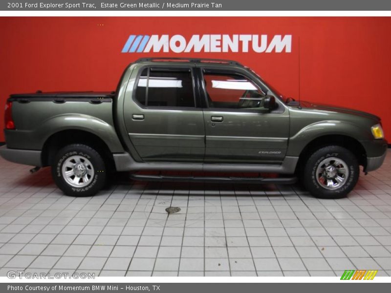 Estate Green Metallic / Medium Prairie Tan 2001 Ford Explorer Sport Trac