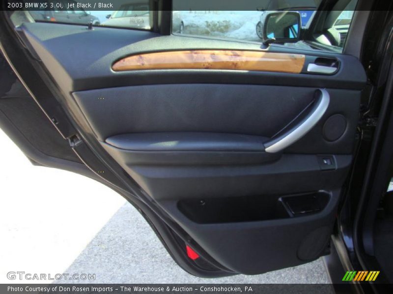 Jet Black / Black 2003 BMW X5 3.0i