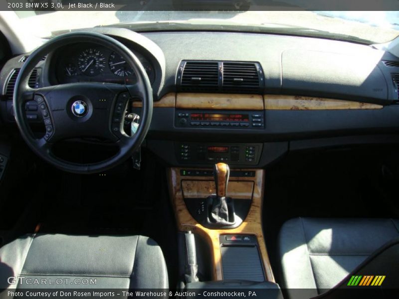 Jet Black / Black 2003 BMW X5 3.0i