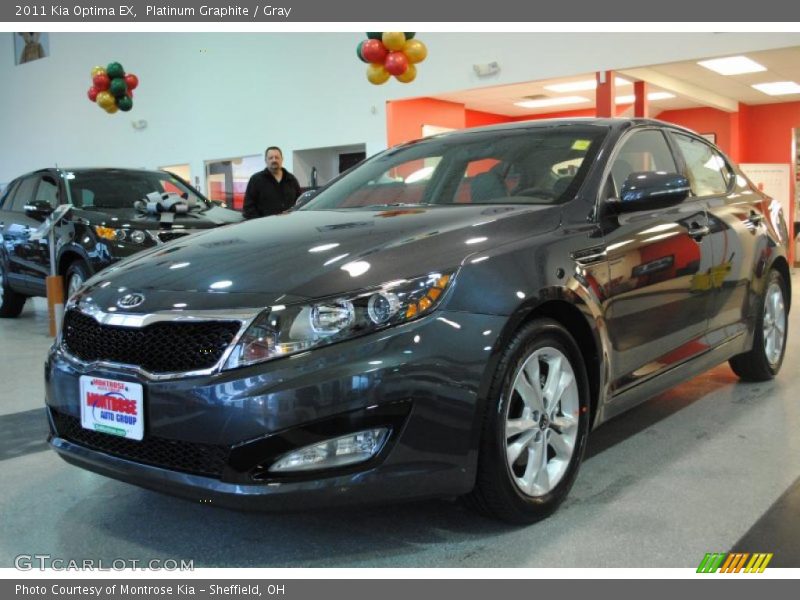 Platinum Graphite / Gray 2011 Kia Optima EX