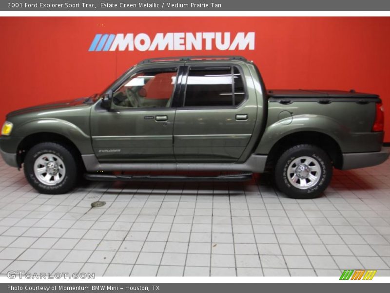 Estate Green Metallic / Medium Prairie Tan 2001 Ford Explorer Sport Trac