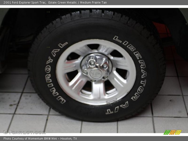 Estate Green Metallic / Medium Prairie Tan 2001 Ford Explorer Sport Trac