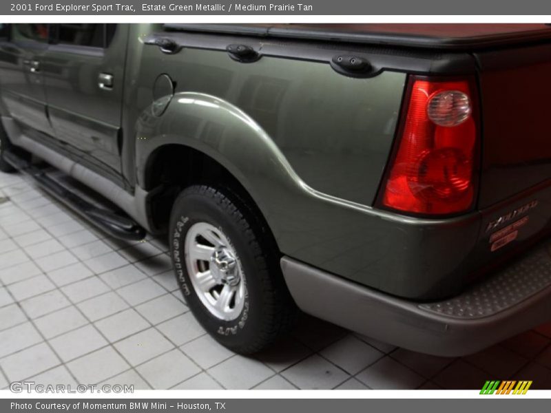 Estate Green Metallic / Medium Prairie Tan 2001 Ford Explorer Sport Trac