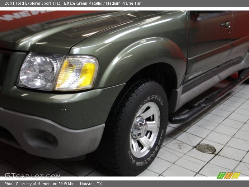 Estate Green Metallic / Medium Prairie Tan 2001 Ford Explorer Sport Trac