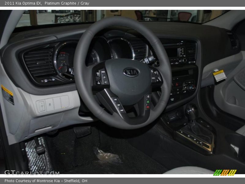 Platinum Graphite / Gray 2011 Kia Optima EX