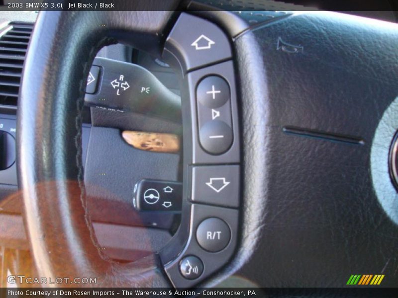 Jet Black / Black 2003 BMW X5 3.0i
