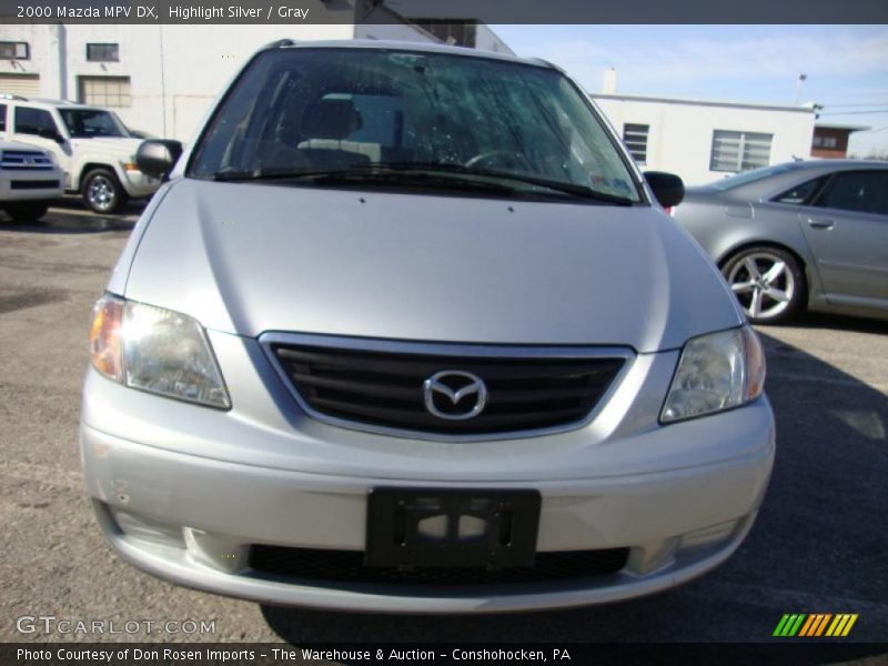 Highlight Silver / Gray 2000 Mazda MPV DX