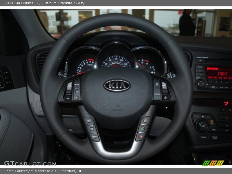 Platinum Graphite / Gray 2011 Kia Optima EX