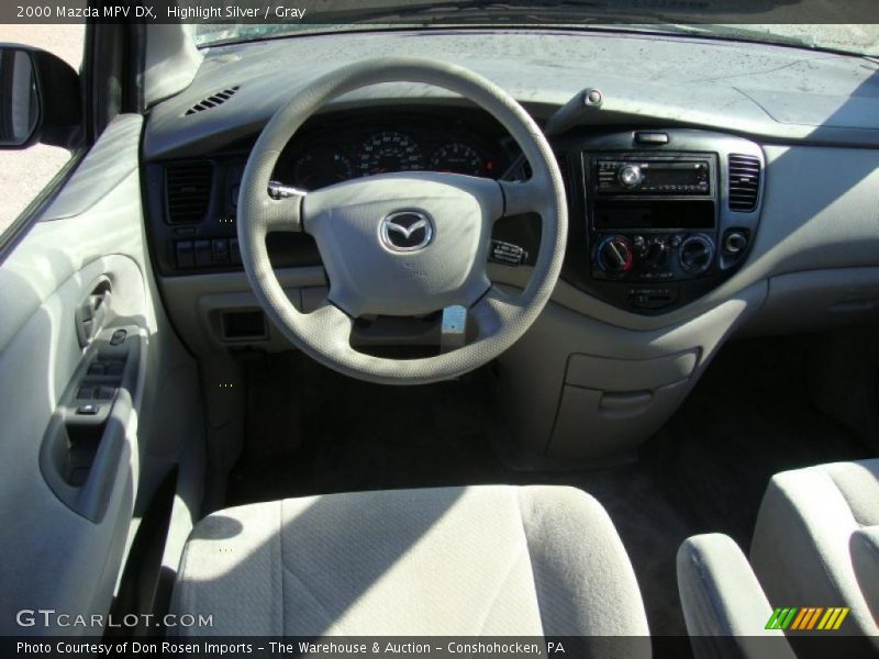 Highlight Silver / Gray 2000 Mazda MPV DX