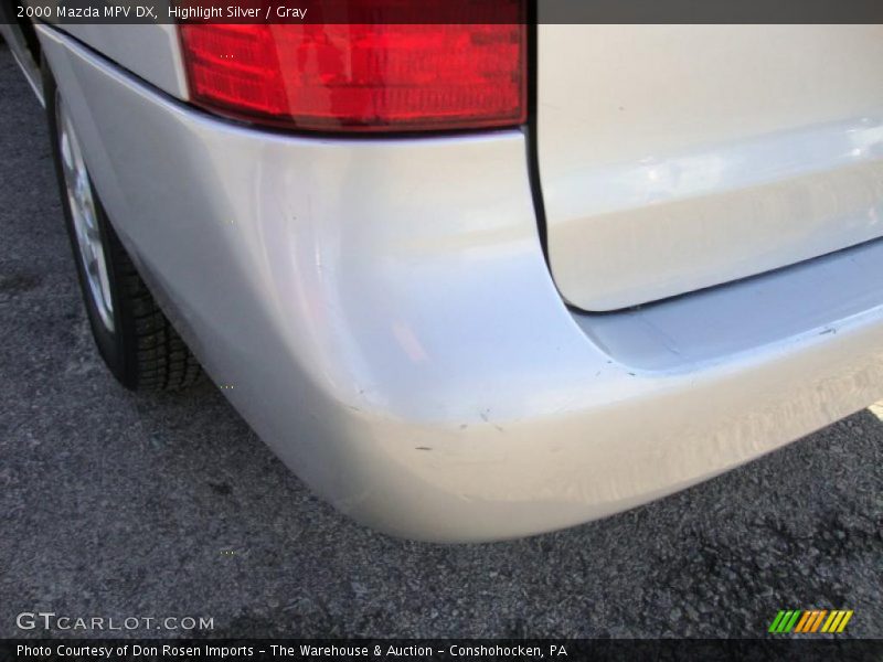 Highlight Silver / Gray 2000 Mazda MPV DX