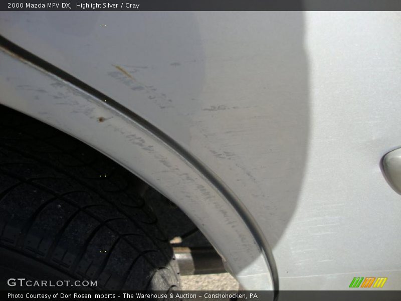 Highlight Silver / Gray 2000 Mazda MPV DX