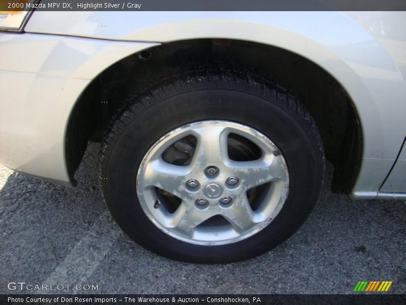 Highlight Silver / Gray 2000 Mazda MPV DX