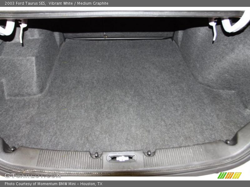 Vibrant White / Medium Graphite 2003 Ford Taurus SES