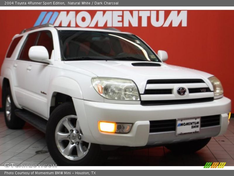 Natural White / Dark Charcoal 2004 Toyota 4Runner Sport Edition