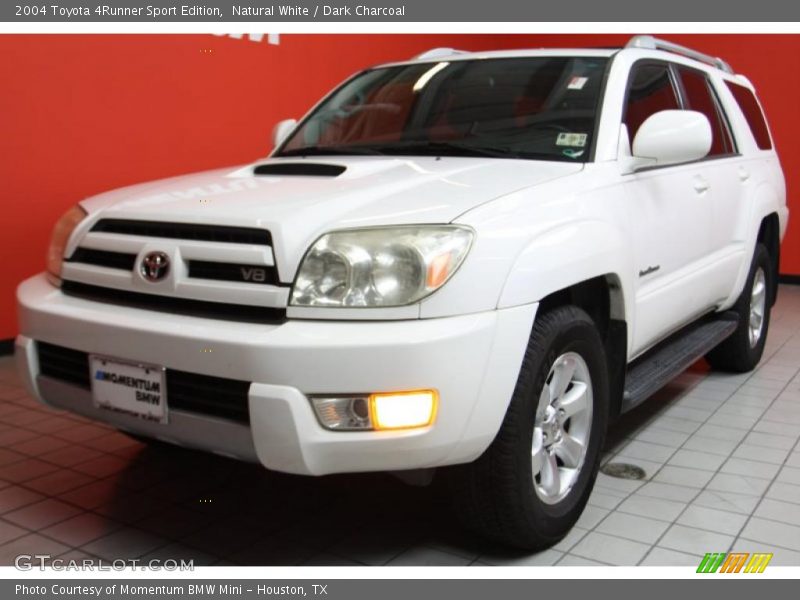 Natural White / Dark Charcoal 2004 Toyota 4Runner Sport Edition