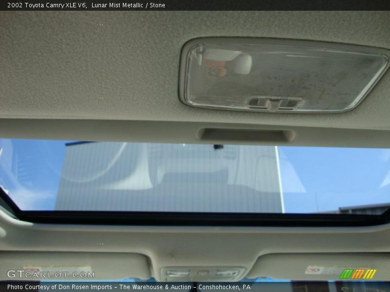 Lunar Mist Metallic / Stone 2002 Toyota Camry XLE V6