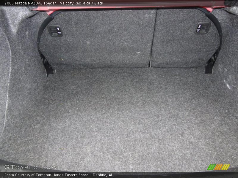 Velocity Red Mica / Black 2005 Mazda MAZDA3 i Sedan