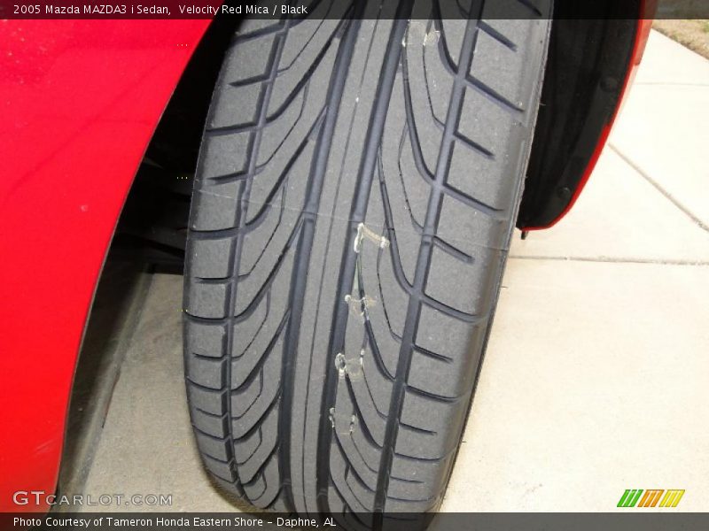 Velocity Red Mica / Black 2005 Mazda MAZDA3 i Sedan