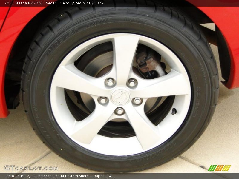 Velocity Red Mica / Black 2005 Mazda MAZDA3 i Sedan