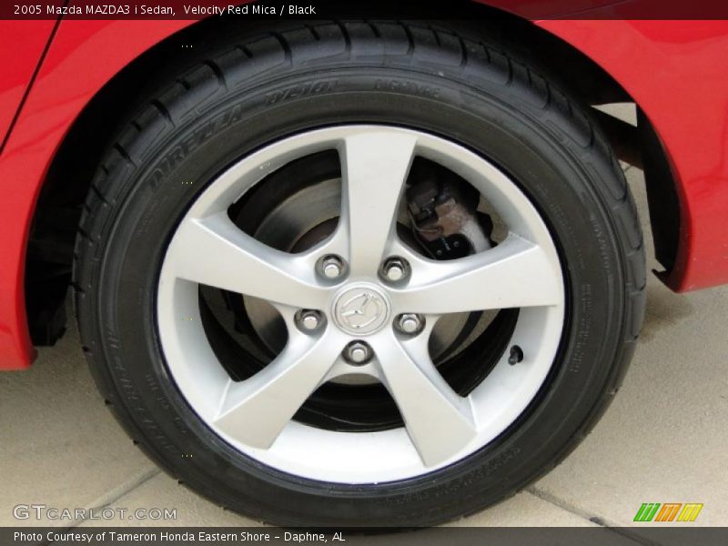 Velocity Red Mica / Black 2005 Mazda MAZDA3 i Sedan