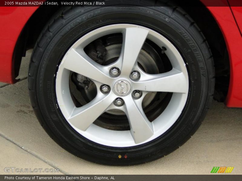 Velocity Red Mica / Black 2005 Mazda MAZDA3 i Sedan