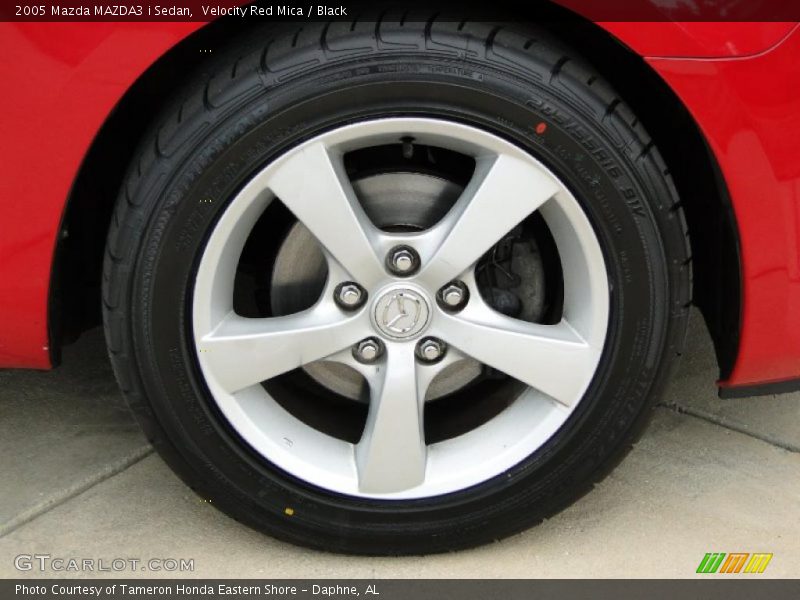 Velocity Red Mica / Black 2005 Mazda MAZDA3 i Sedan