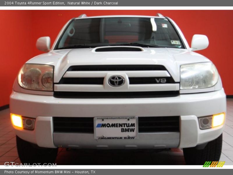 Natural White / Dark Charcoal 2004 Toyota 4Runner Sport Edition