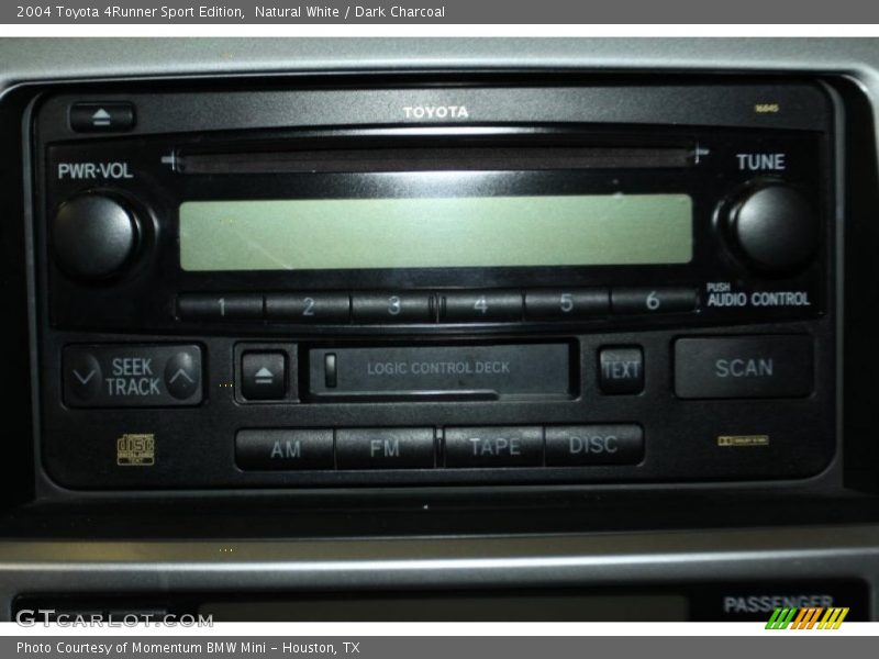 Natural White / Dark Charcoal 2004 Toyota 4Runner Sport Edition