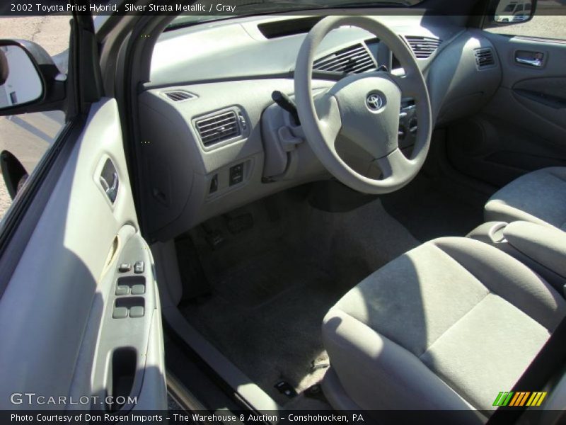 2002 Prius Hybrid Gray Interior