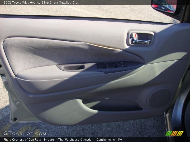 Silver Strata Metallic / Gray 2002 Toyota Prius Hybrid