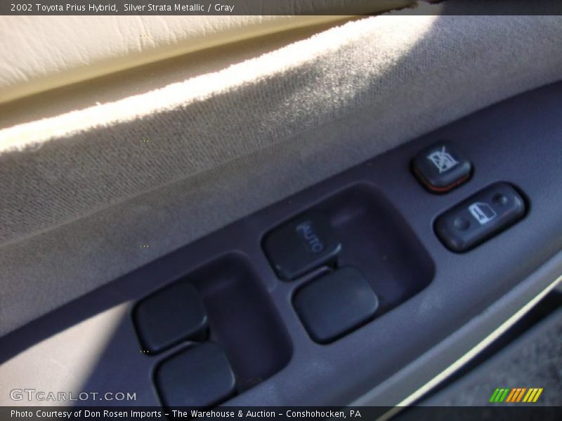 Silver Strata Metallic / Gray 2002 Toyota Prius Hybrid