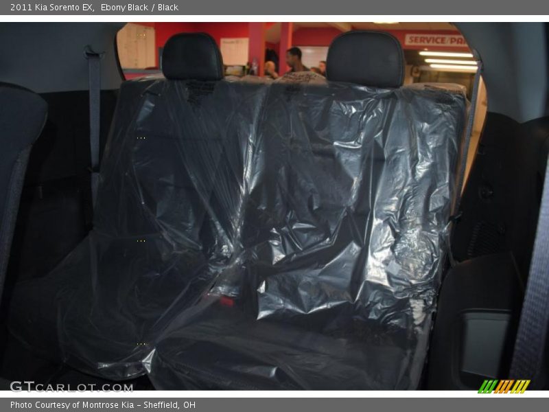 Ebony Black / Black 2011 Kia Sorento EX