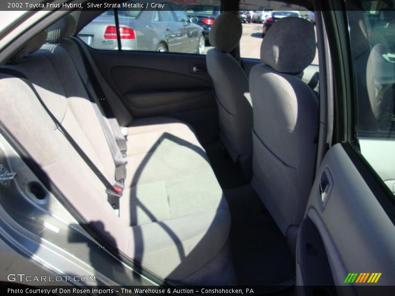 Silver Strata Metallic / Gray 2002 Toyota Prius Hybrid