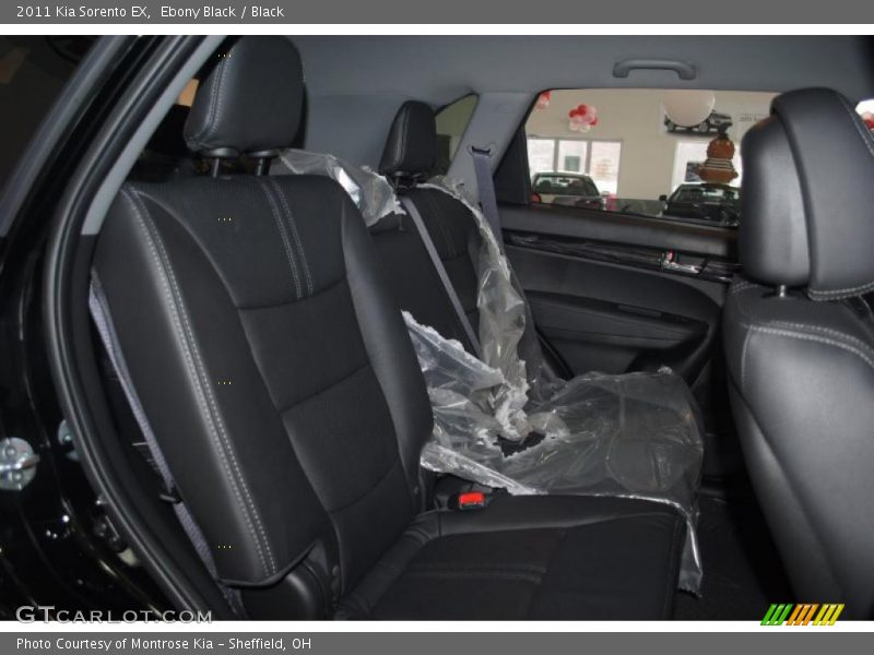 Ebony Black / Black 2011 Kia Sorento EX