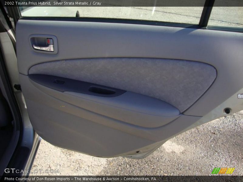 Silver Strata Metallic / Gray 2002 Toyota Prius Hybrid