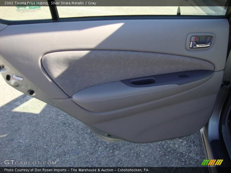 Silver Strata Metallic / Gray 2002 Toyota Prius Hybrid