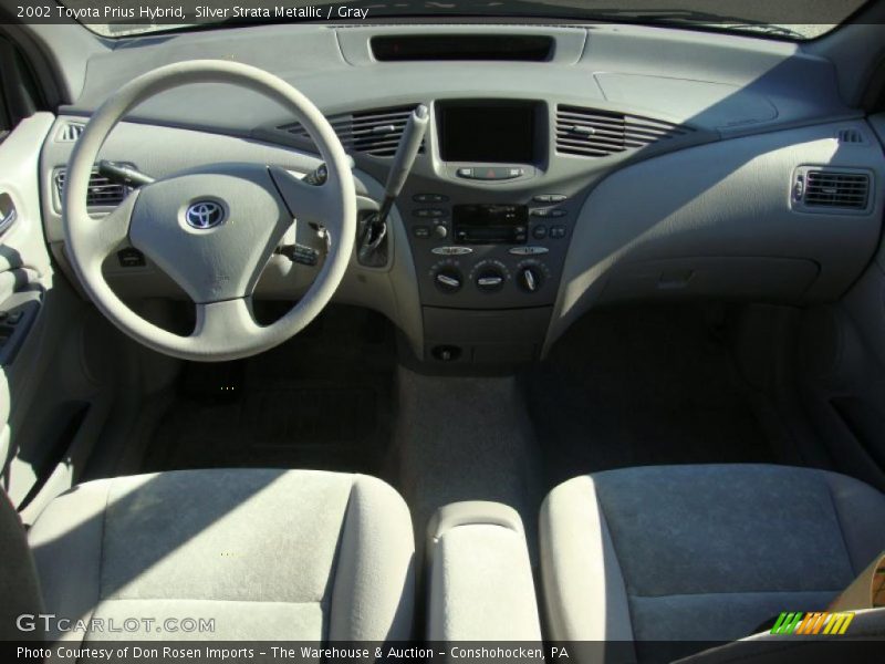 Dashboard of 2002 Prius Hybrid
