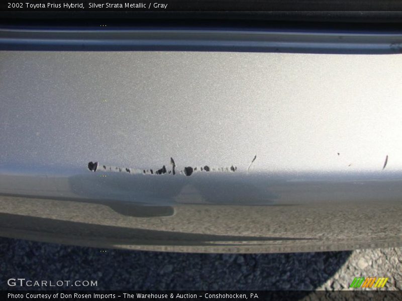 Silver Strata Metallic / Gray 2002 Toyota Prius Hybrid